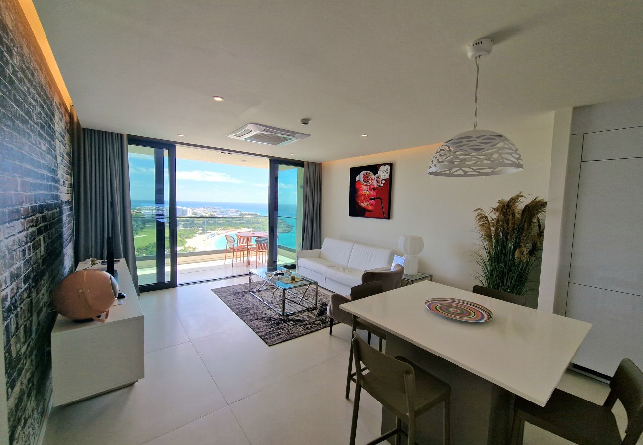 Appartement à Cupecoy - A-1802 Bright 1 bedroom with a magnificent view