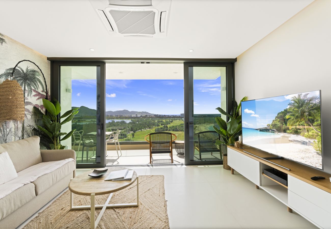 Appartement à Cupecoy - A-1003 Stunning one bedroom ocean and golf view