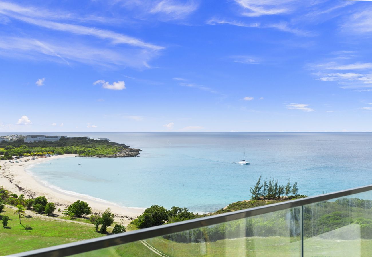 Appartement à Cupecoy - A-1003 Stunning one bedroom ocean and golf view
