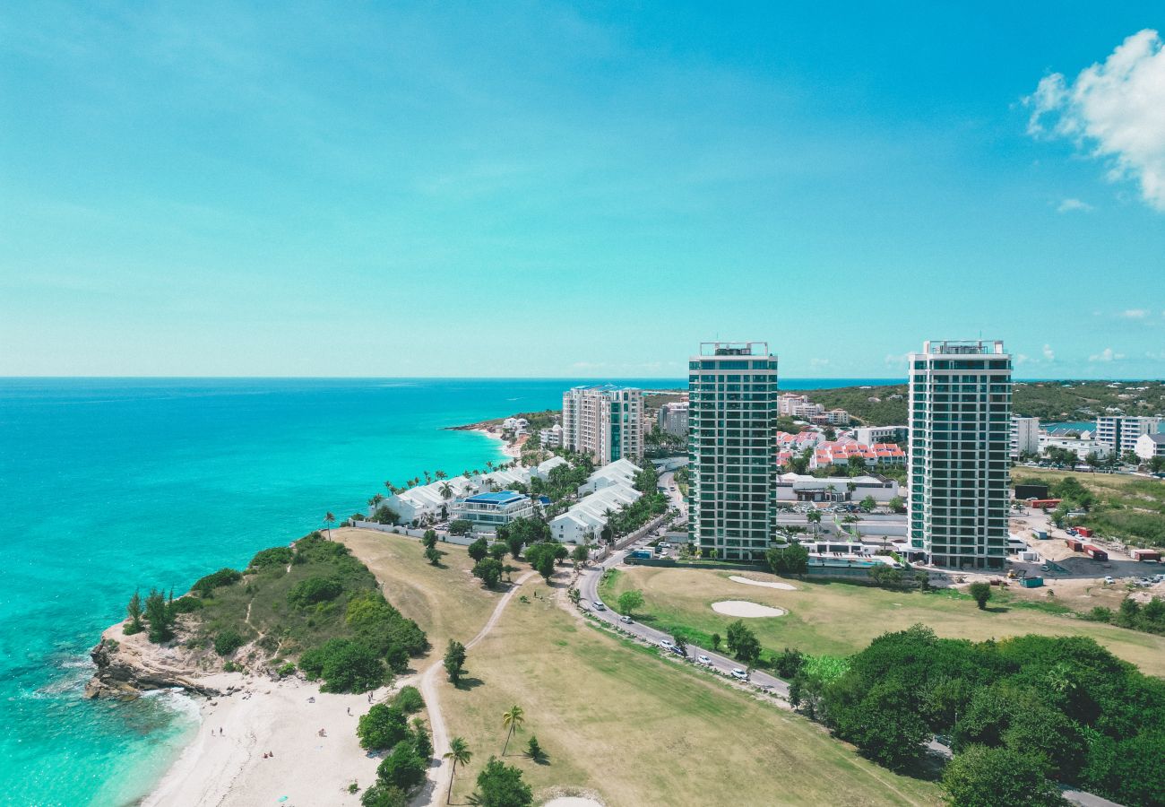 Appartement à Cupecoy - B-1602 Luxury two bedroom unit oceanview with balc