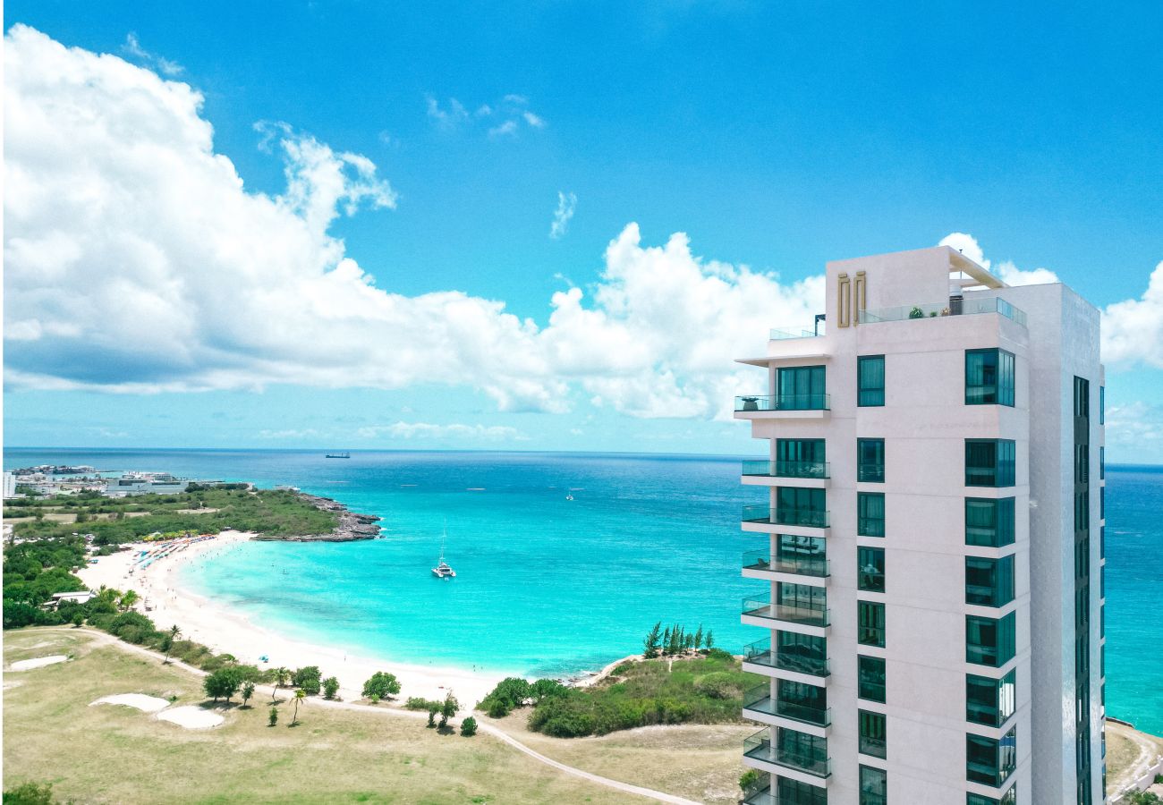 Appartement à Cupecoy - B-502 Stunning ocean view one bedroom unit