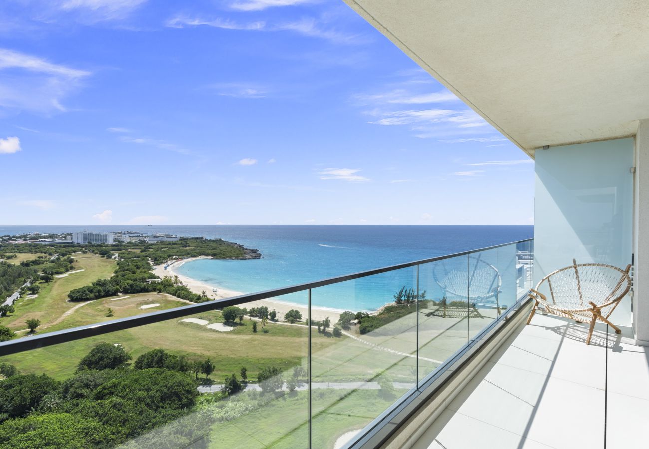 Appartement à Cupecoy - B-1802 Stunning ocean view 2 bedrooms