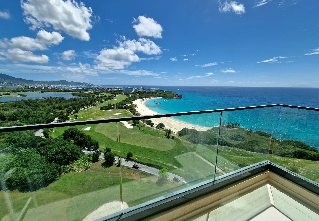 Apartment in Cupecoy - A-1602 Modern oceanfront condo