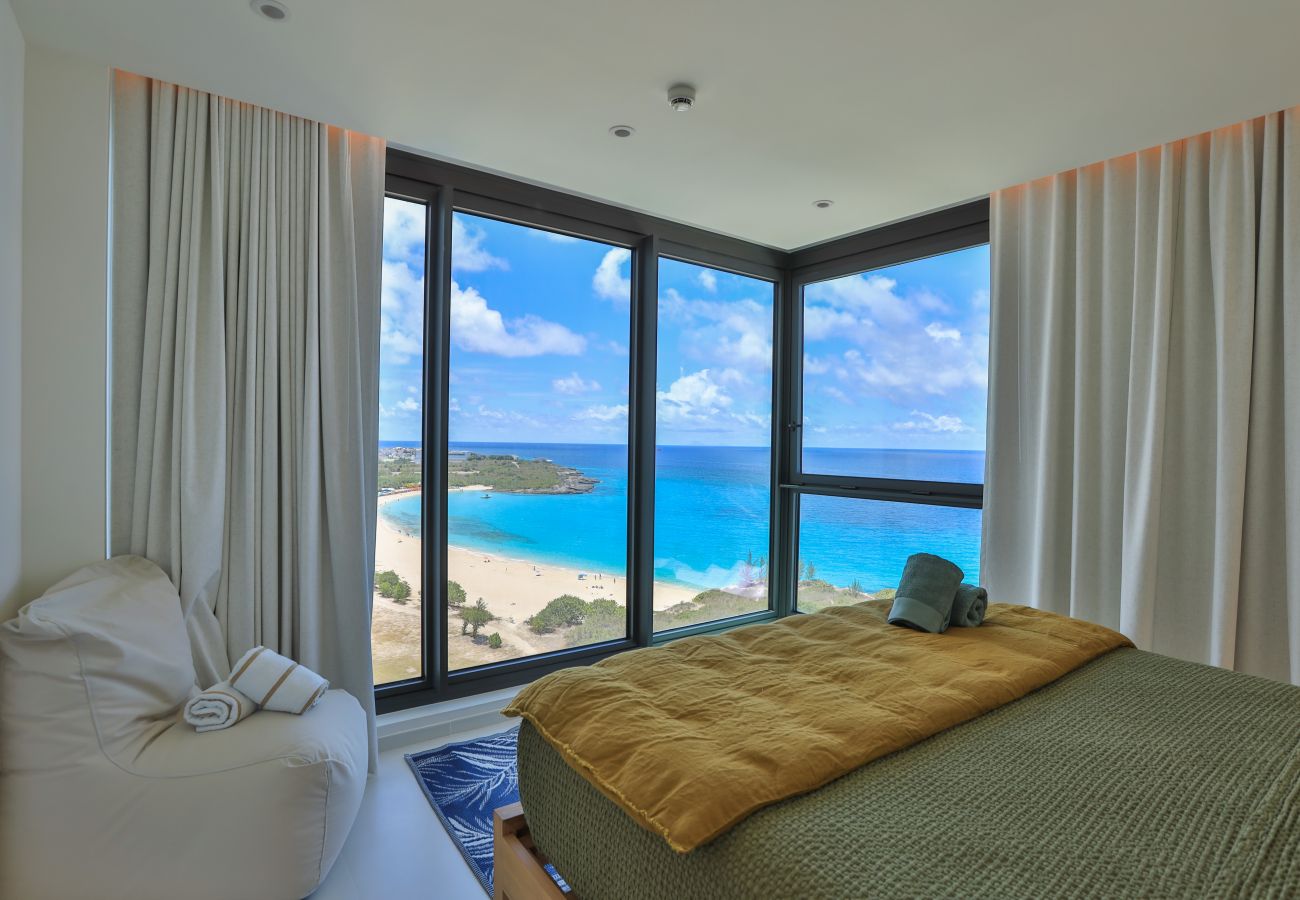 Incredible view from a spacious bedroom
