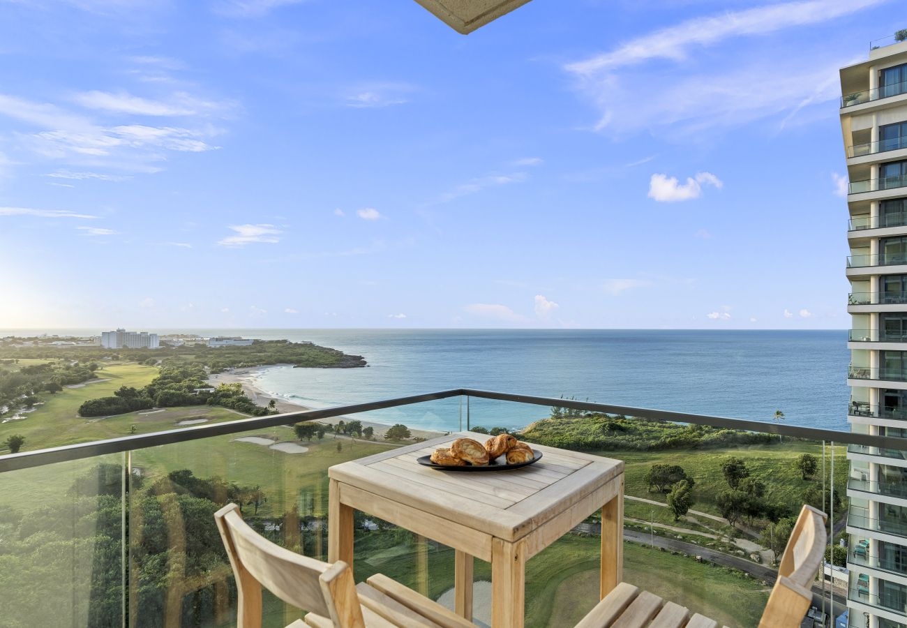 Apartment in Cupecoy - B-1401 Magical two bedrooms oceanview corner balco
